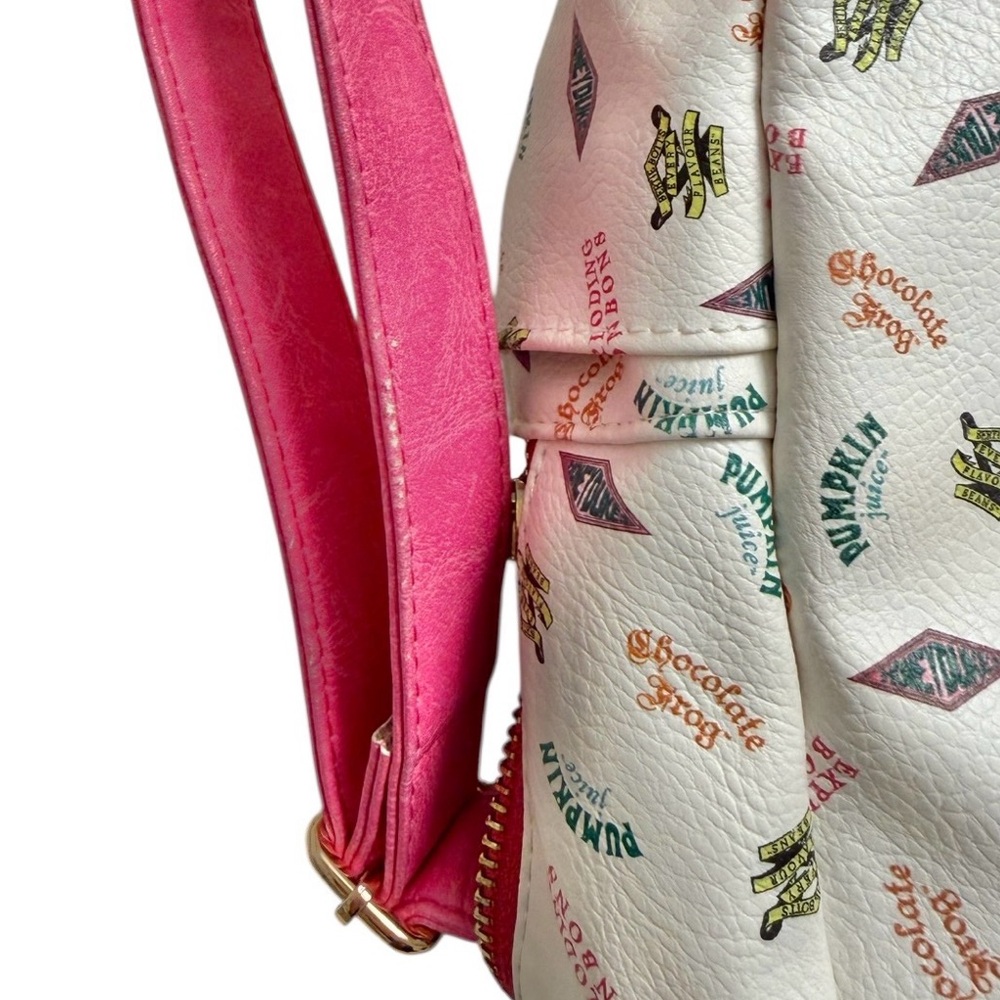 Harry Potter Wizarding Worlds Universal Studios Honeydukes Mini Backpack Pink - Picture 15 of 16